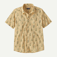 Patagonia Men's Go To Shirt - Lupine Trail: Beeswax Tan