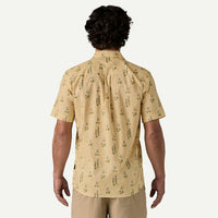 Patagonia Men's Go To Shirt - Lupine Trail: Beeswax Tan