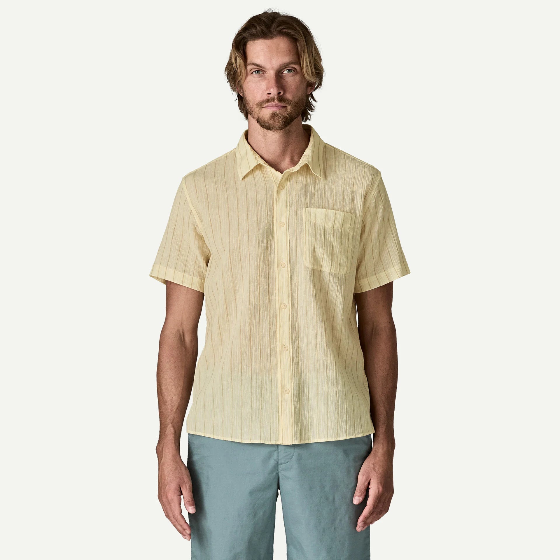 PATAGONIA Men's A/C Shirt - Lianas: Natural