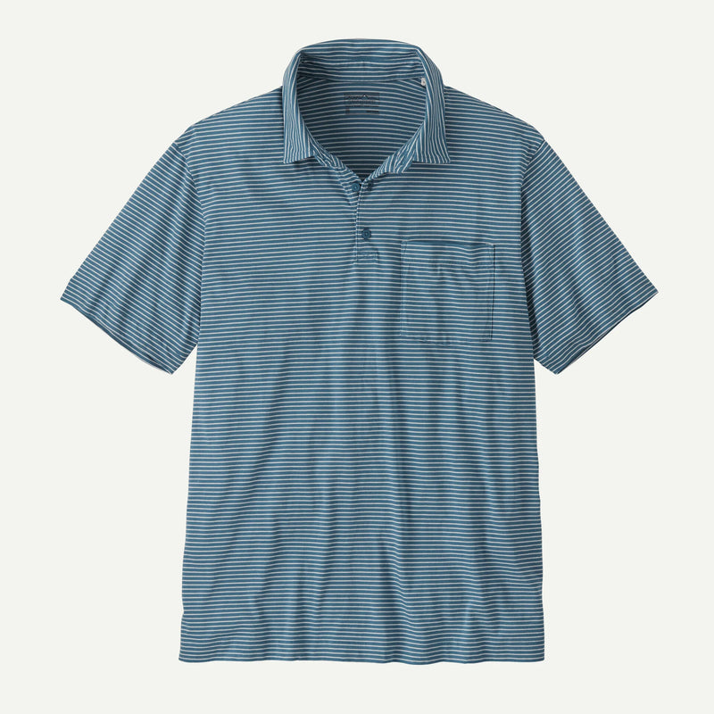 Patagonia Men's Daily Polo - Seashore: Still Blue