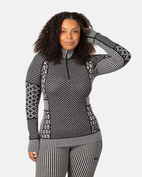 KARI TRAA Smekker Half Zip Baselayer Top