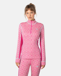 KARI TRAA Rose Half Zip Baselayer Top
