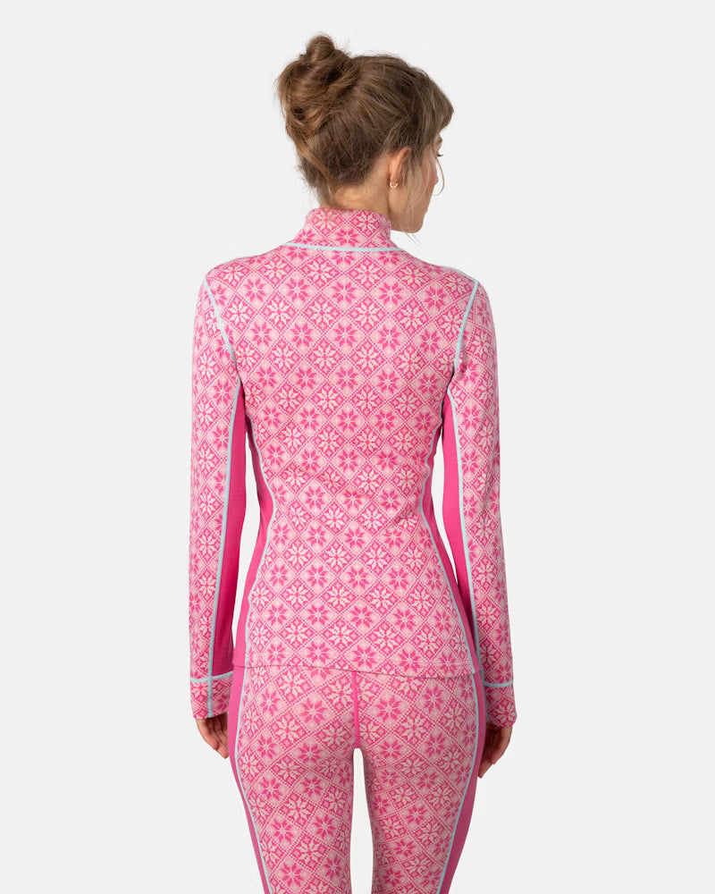 KARI TRAA Rose Half Zip Baselayer Top