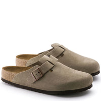 BIRKENSTOCK Boston Soft Foot Bed - Taupe