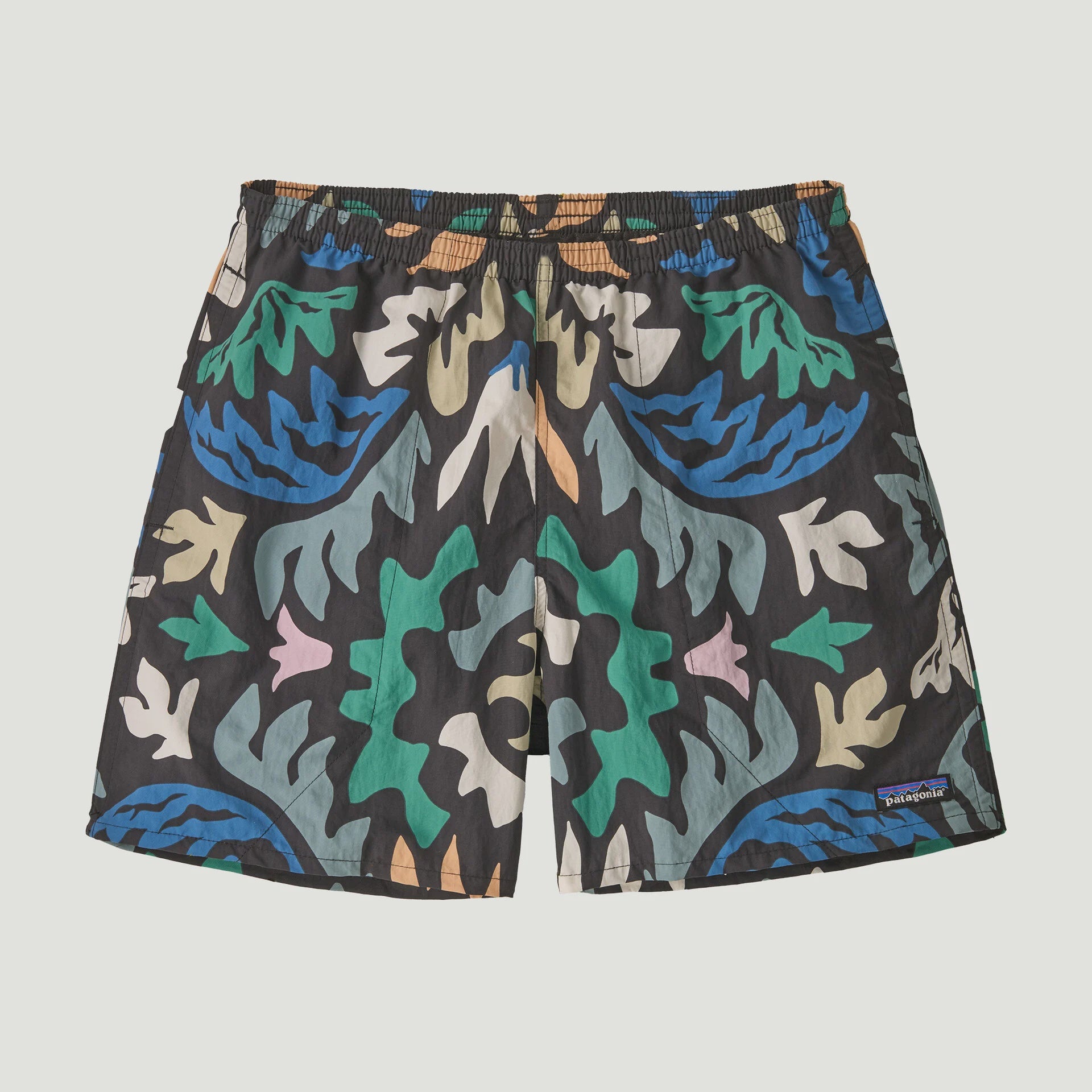PATAGONIA Men's Baggies Shorts - 5 inch - Kaleido: Black