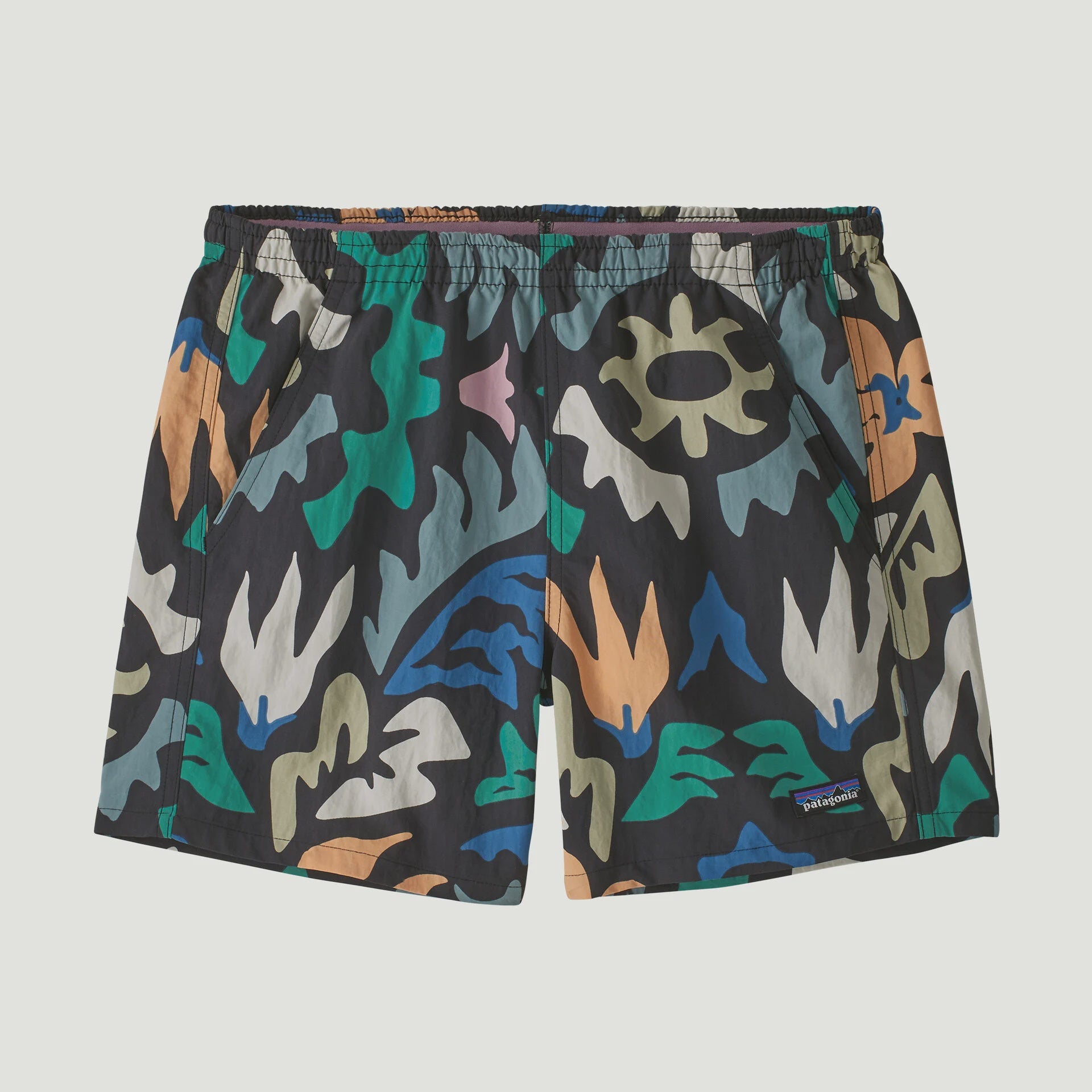 PATAGONIA Women's Baggies Shorts - 5 inch - Kaleido: Black
