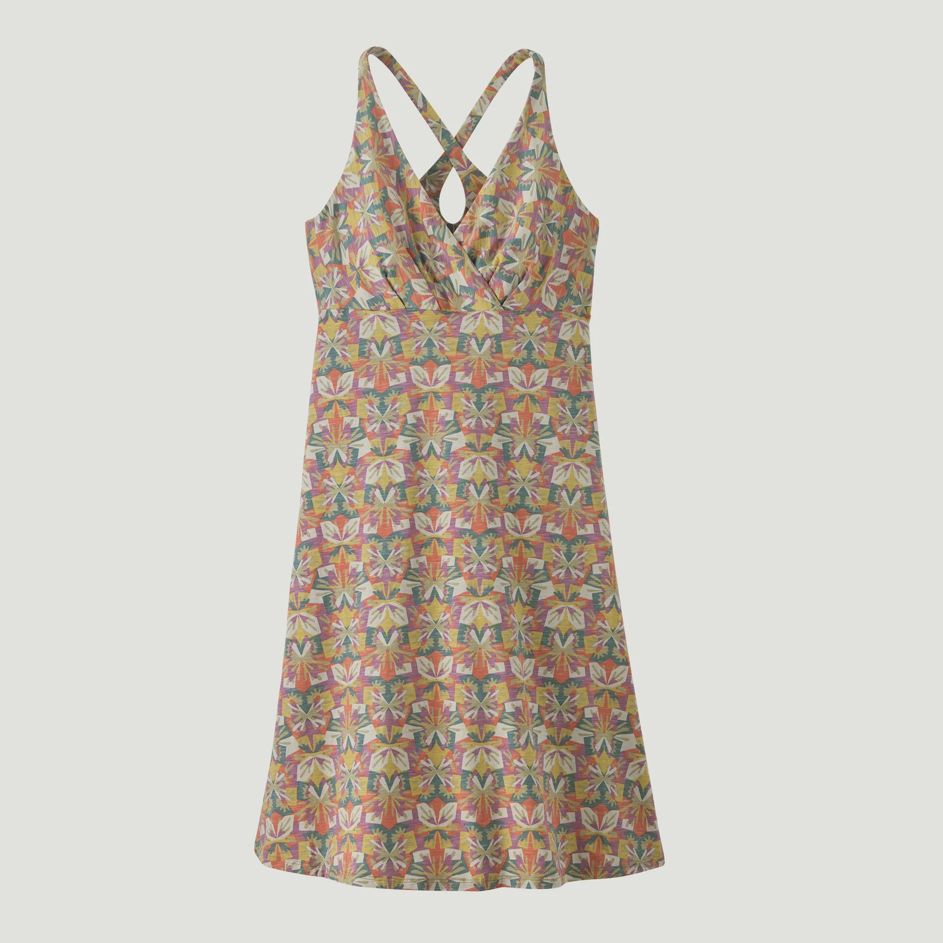 PATAGONIA Women's Amber Dawn Dress - Butterfly Geo: Weathered Stone