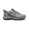 KEEN Women's Targhee IV WP Hiking Shoe - Alloy/Grantite Green