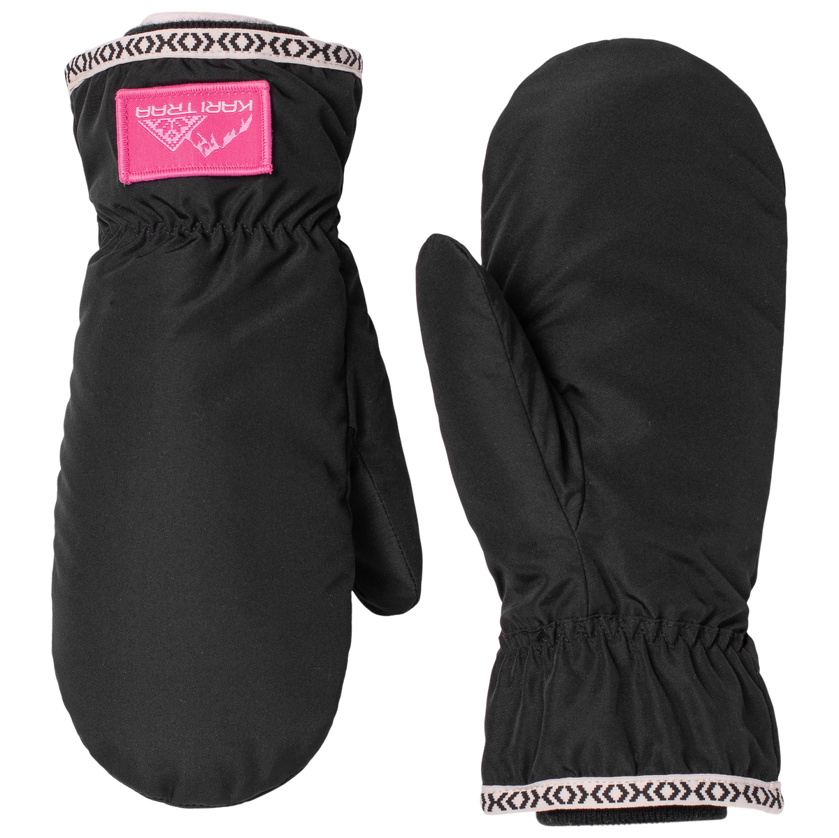 KARI TRAA Stine Mittens - Black