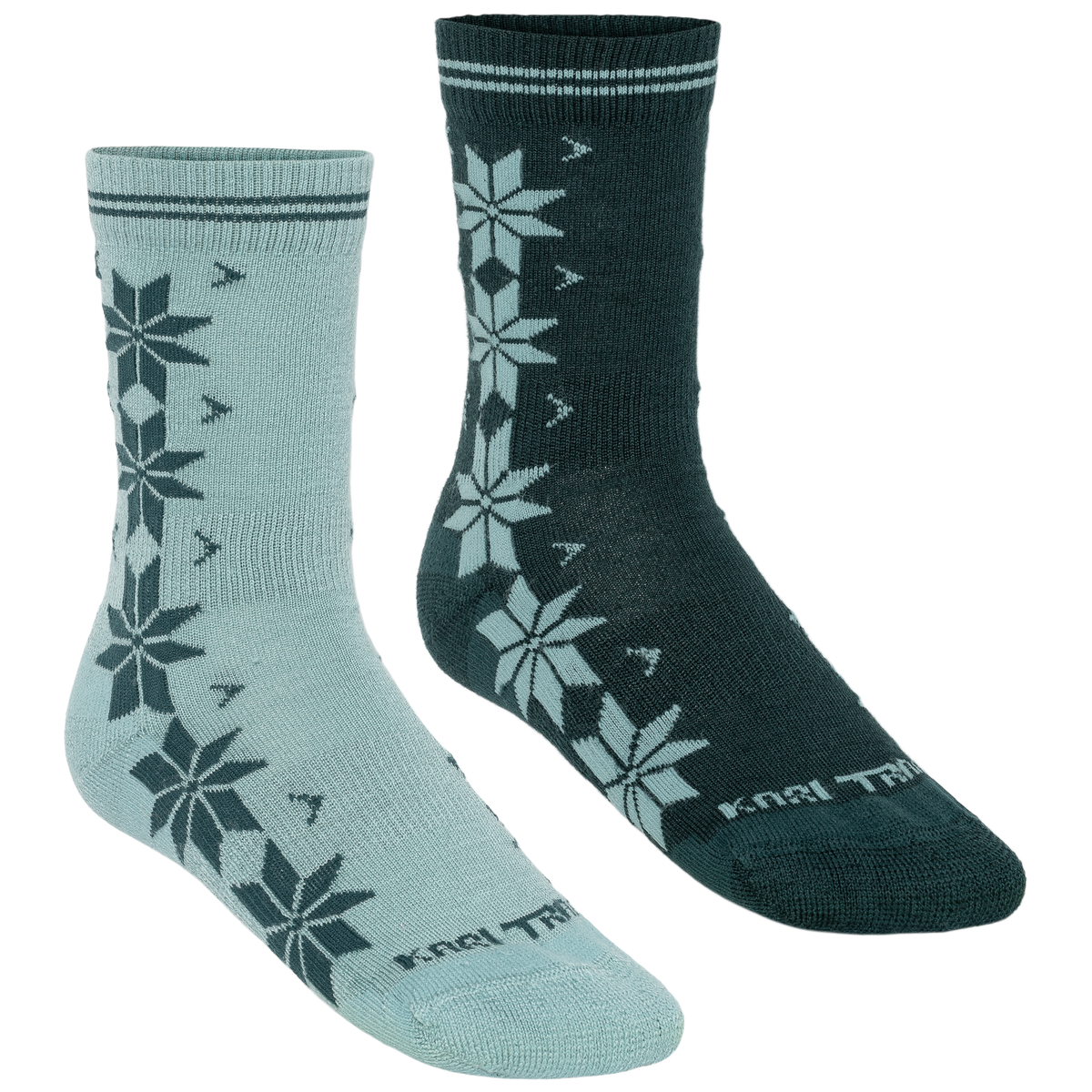 KARI TRAA Vinst Sock 2-pack - Blue Lagoon
