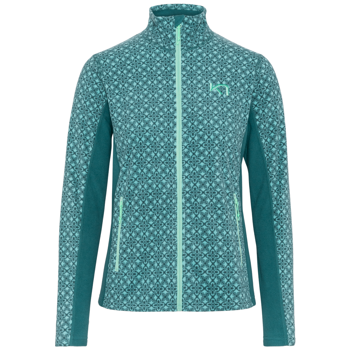 KARI TRAA Olga Fleece - Peacock