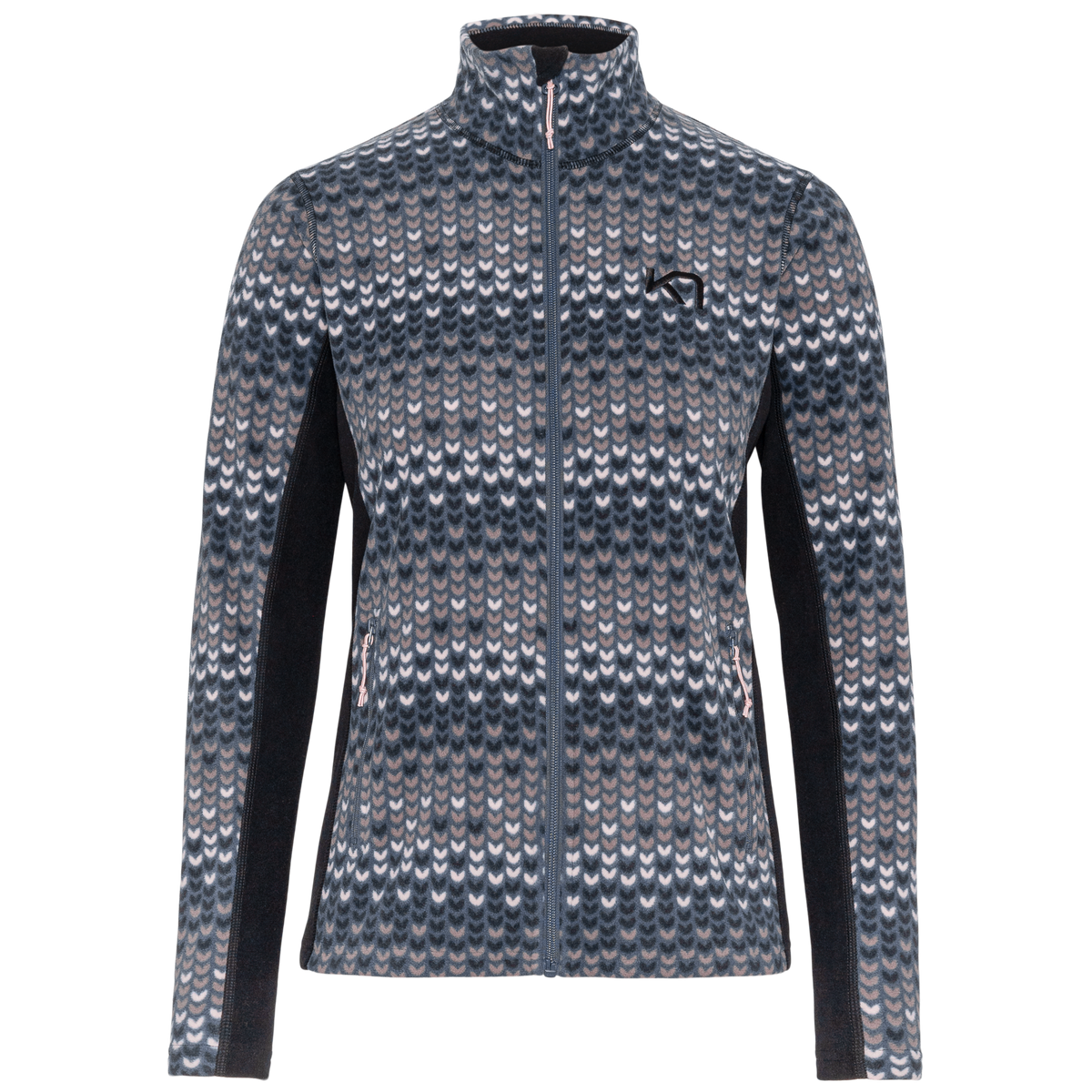 KARI TRAA Olga Fleece - Dark Steel