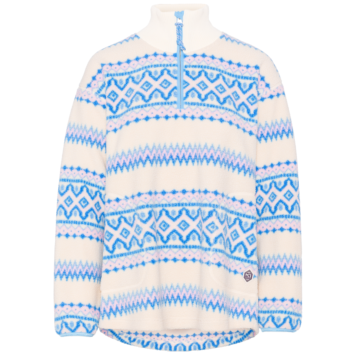 KARI TRAA Ruthie Midlayer Half Zip - Ocean