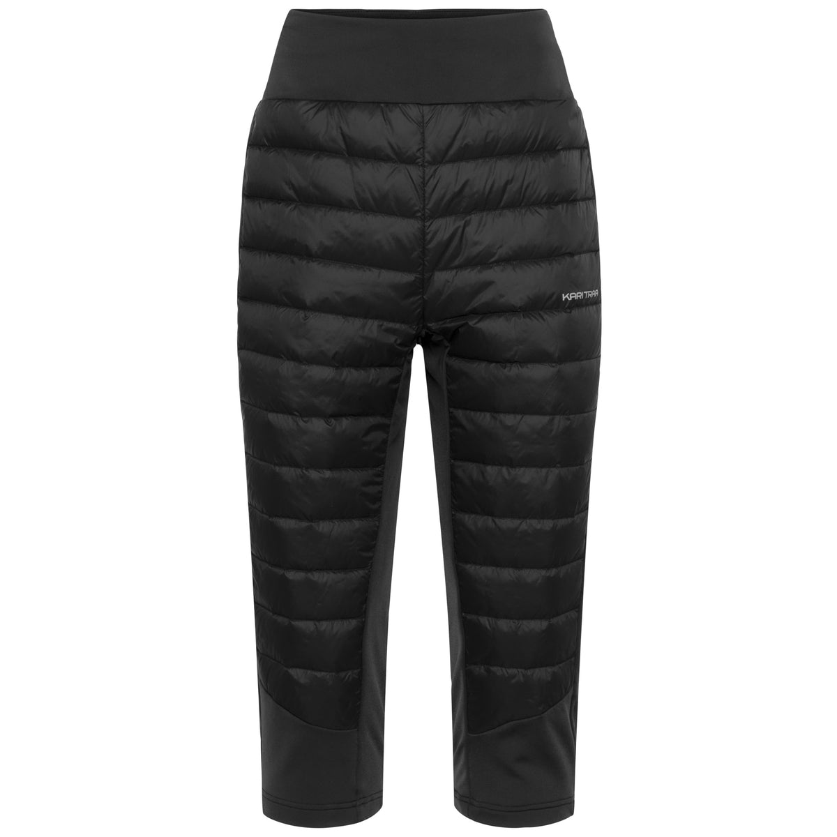 KARI TRAA Emilie High Waist Capri - Black