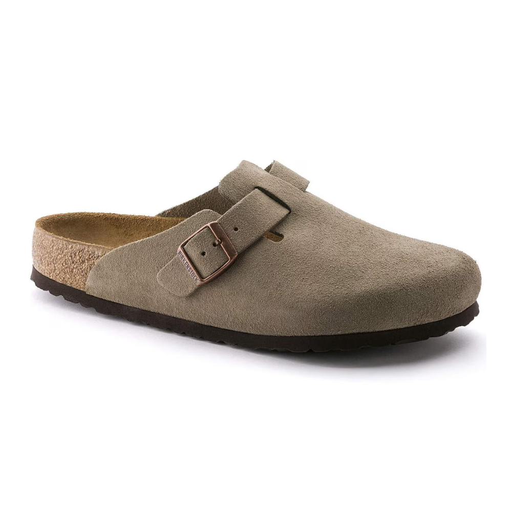 BIRKENSTOCK Boston Soft Foot Bed - Taupe