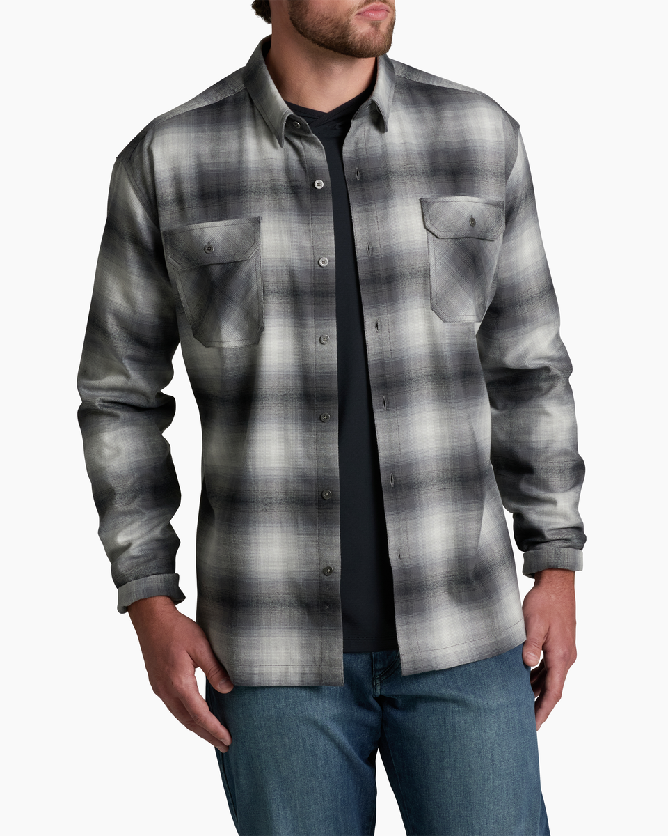 KUHL Men's Dillingr Flannel Long Sleeve - Wind Gust