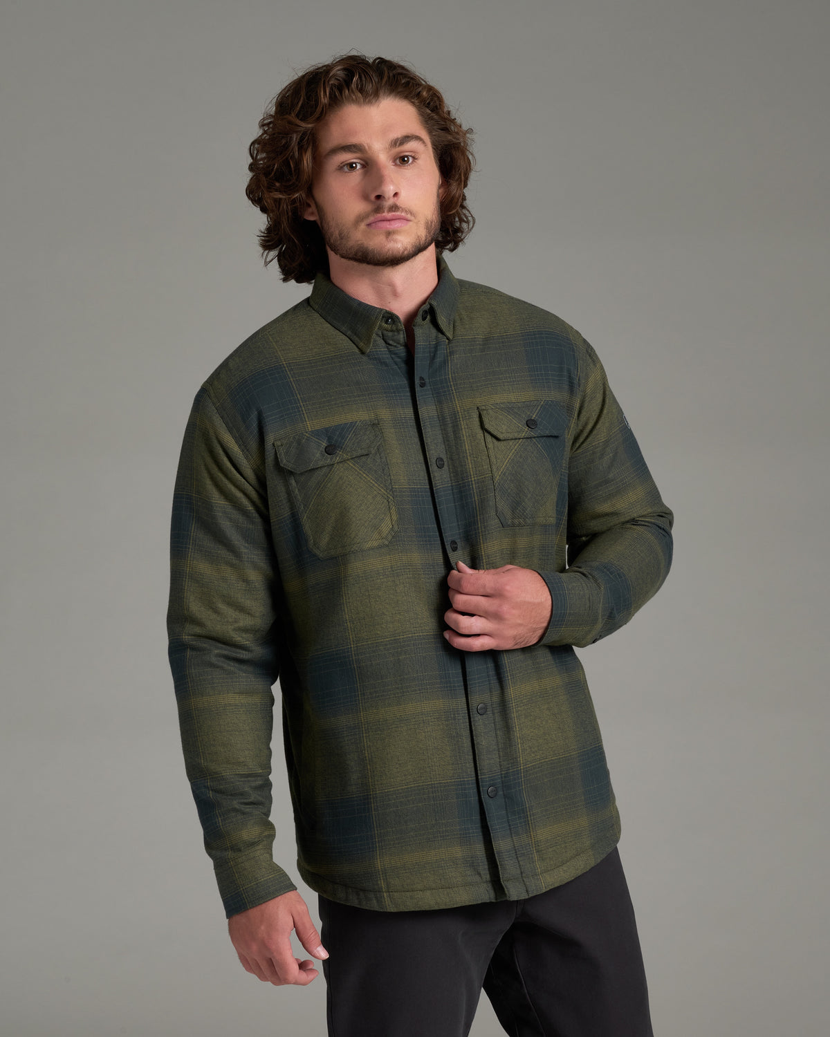 KUHL Men's Joyrydr Shirt-Jac - Olive Night