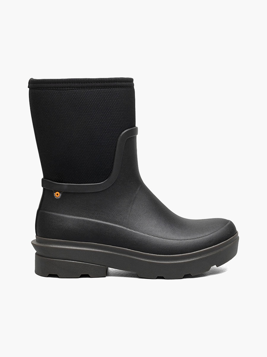 BOGS Women's Hazel Mid Zip Boot - Black