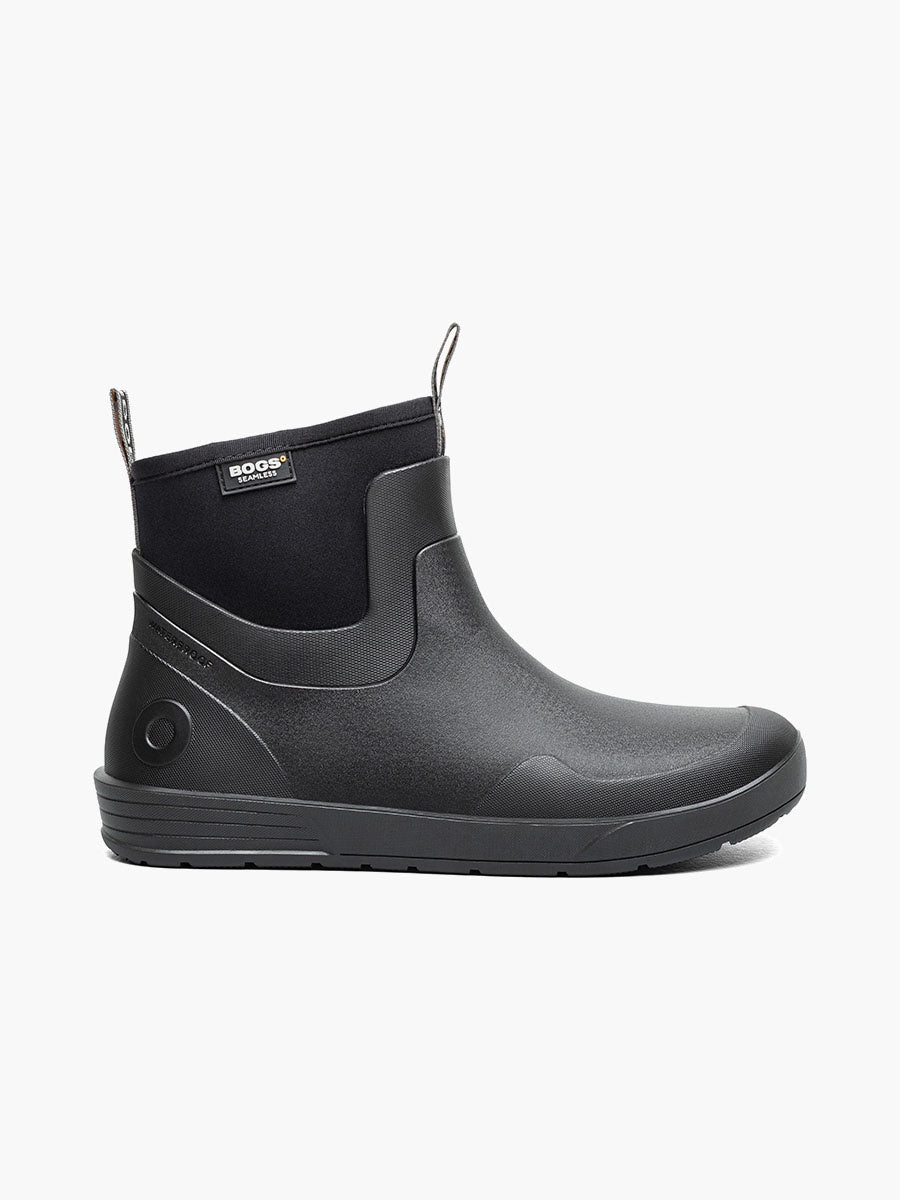 BOGS Men Rockaway Seamless Chelsea Boot - Black