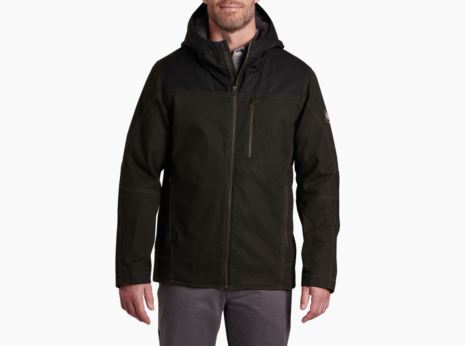 KUHL Men's Law Fleece Lined Hoody - Espresso