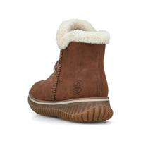 Rieker Comfort Women's Winter Ankle Boot - 74260-25 Brown