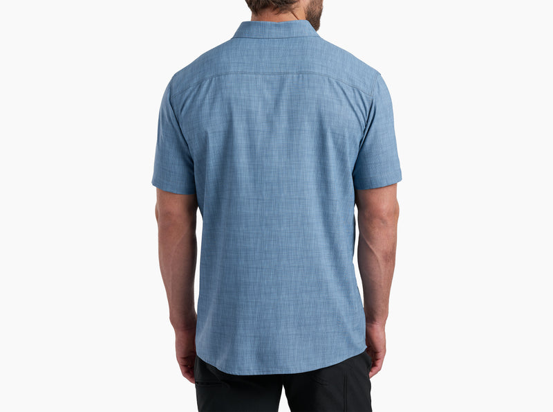 M's Persuadr Short Sleeve Shirt - Blue Jay