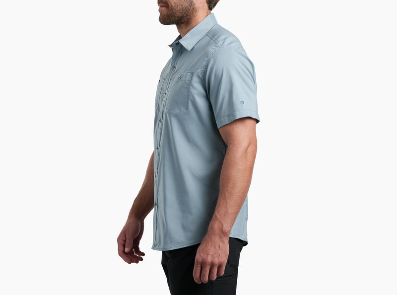 M's Stealth Short Sleeve Shirt - Blue Mist