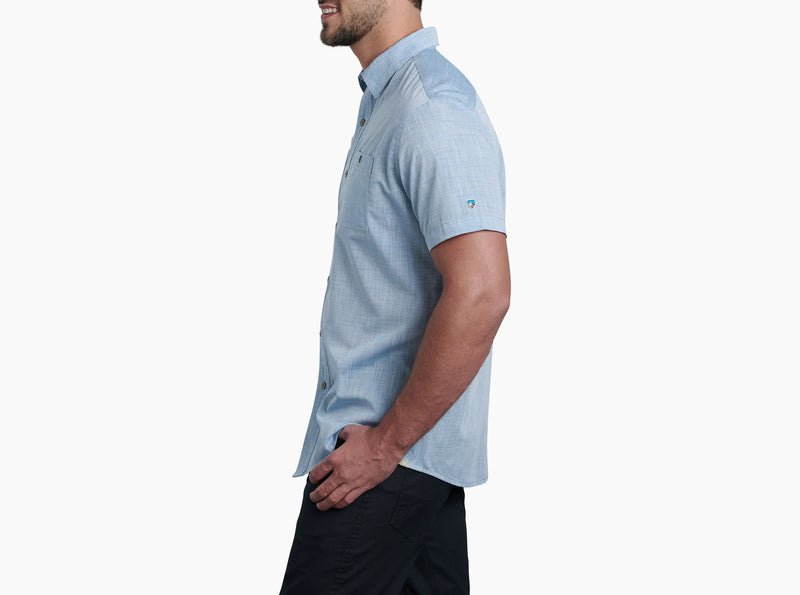 M's Karib Short Sleeve Shirt - Horizon Blue