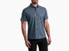 KÜHL Mens Breeze Short Sleeve shirt - Blue Gravel