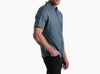 KÜHL Mens Breeze Short Sleeve shirt - Blue Gravel