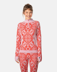 KARI TRAA Saga Half Zip Baselayer Top