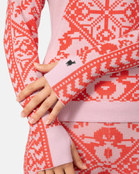 KARI TRAA Saga Half Zip Baselayer Top