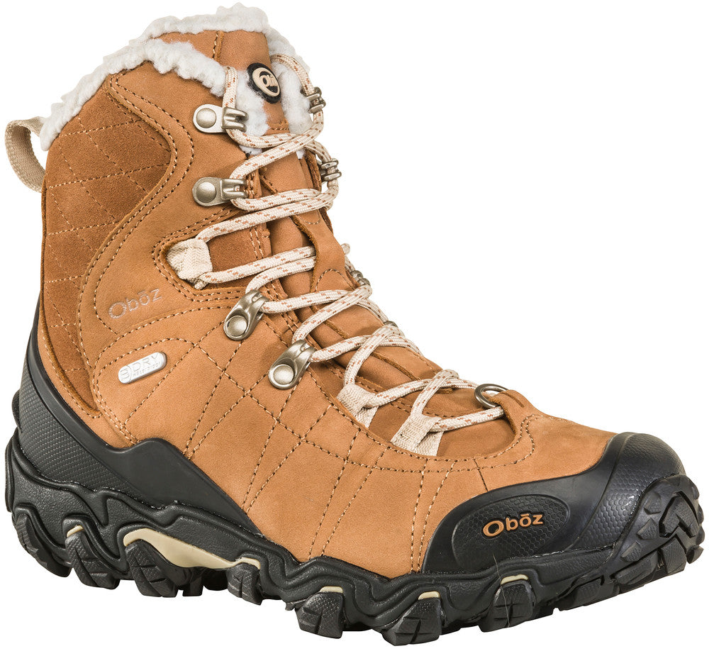 OBOZ Women Bridger 7" Waterproof Winter - Chipmunk