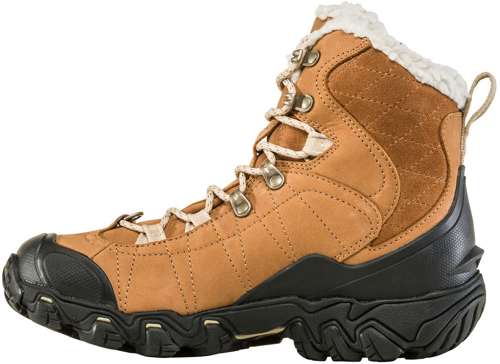OBOZ Women Bridger 7" Waterproof Winter - Chipmunk