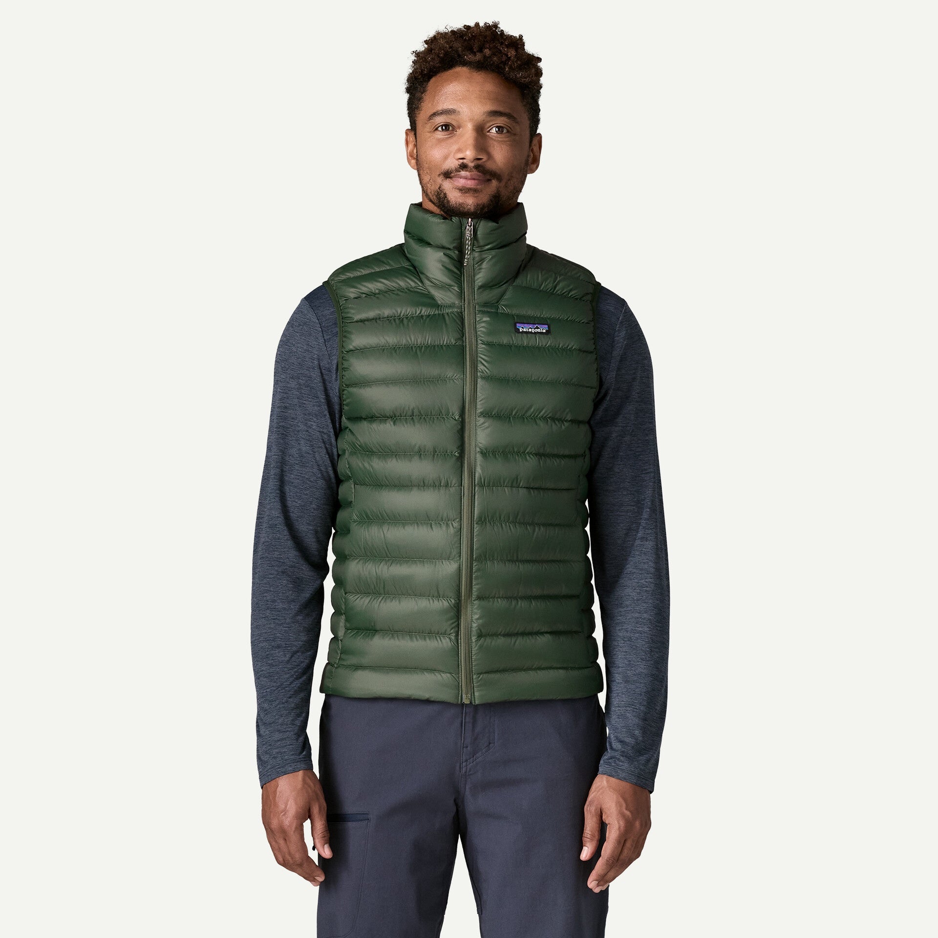 PATAGONIA Men's Down Sweater Vest - Treeline Green