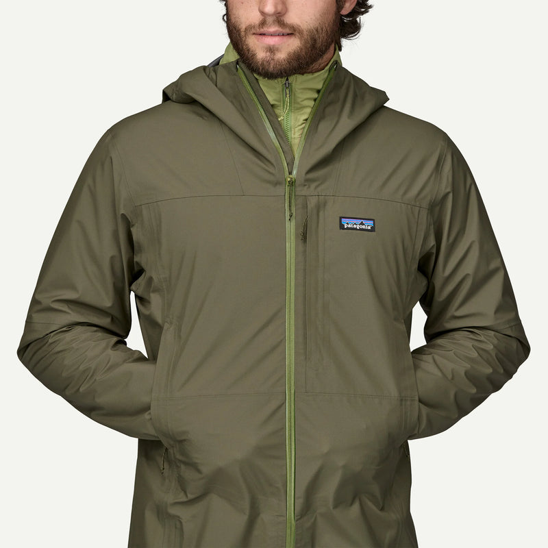 Patagonia Men's Boulder Fork Rain Jacket - Wetland Blue