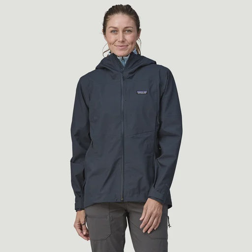 PATAGONIA Women's Boulder Fork Rain Jacket - Smoulder Blue