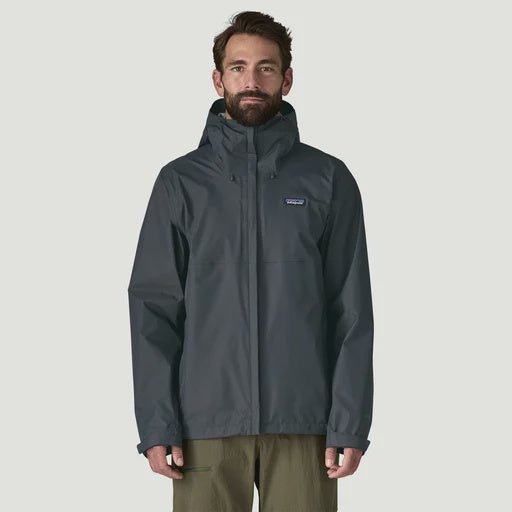 PATAGONIA Men's Torrentshell 3L Rain Jacket - Smoulder Blue