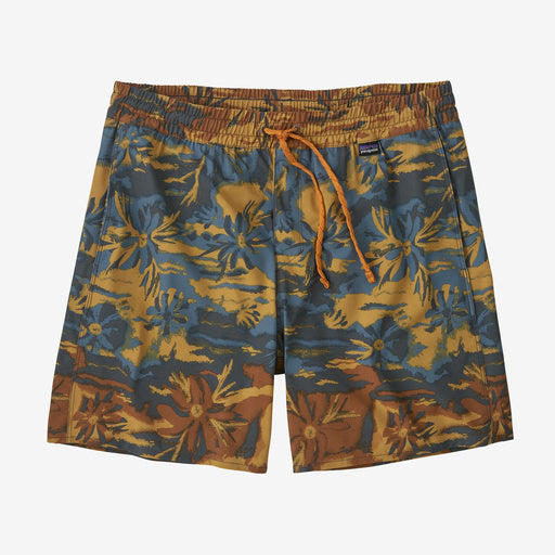 M's Hydropeak Volley Shorts - 16" - Cliffs and Coves: Pufferfish Gold