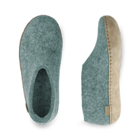 GLERUPS Leather Sole Shoe - North Sea