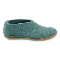 GLERUPS Leather Sole Shoe - North Sea