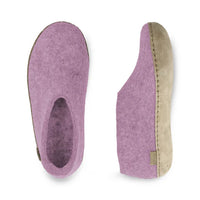 GLERUPS Leather Sole Shoe - Flower