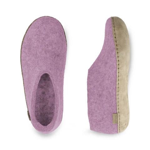 GLERUPS Leather Sole Shoe - Flower