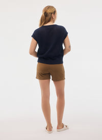 FIG Mila Short Sleeve Top - Night