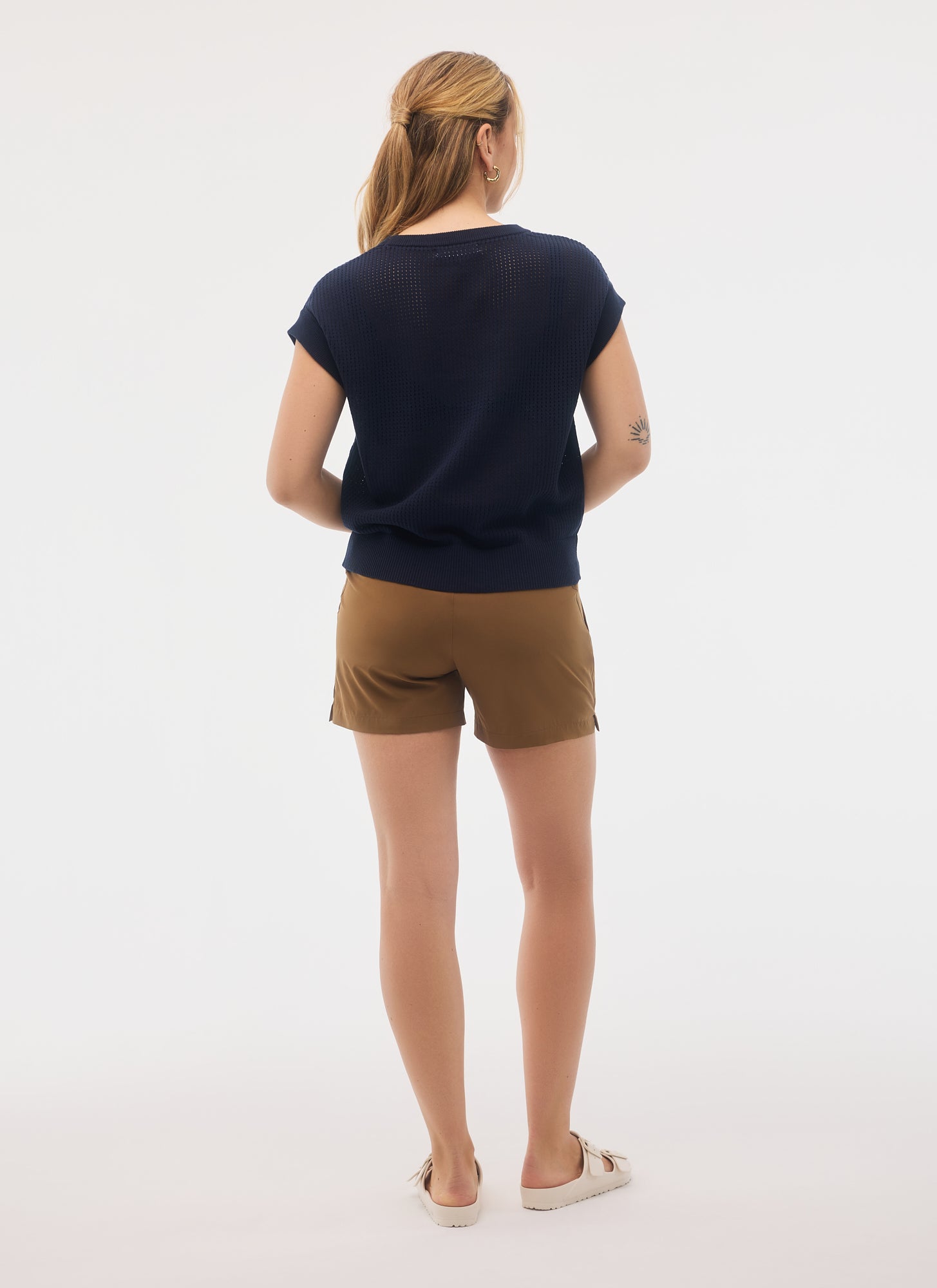FIG Mila Short Sleeve Top - Night