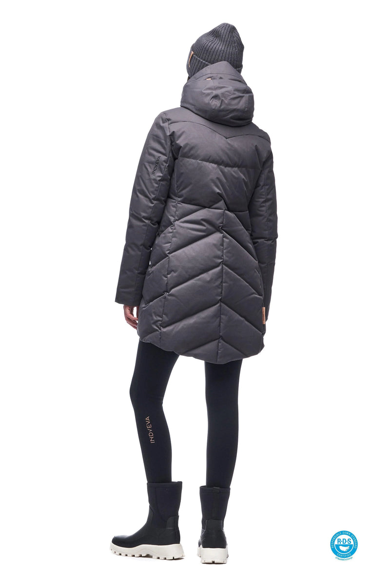 INDYEVA Ayaba III Parka - Storm Sky