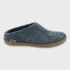 GLERUPS Leather Sole Slip On - Denim