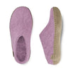GLERUPS Leather Sole Slip On - Flower