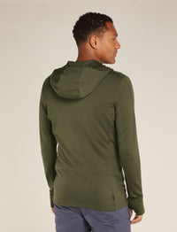 Icebreaker - Men's 260 Quantum IV Long Sleeve Zip Hoodie- Loden