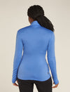 Icebreaker - Women's Quantum III LS Zip Up- Baja